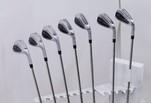 Taylormade Qi Iron Set 5-Pw, Aw Stiff Flex Fst Kbs Max Mt 85 Steel 12647458 Good