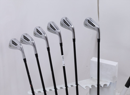 Callaway Apex 24 Pro Iron Set 5-Pw Stiff Mitsubishi Mmt 105 Steel 12674075 Good