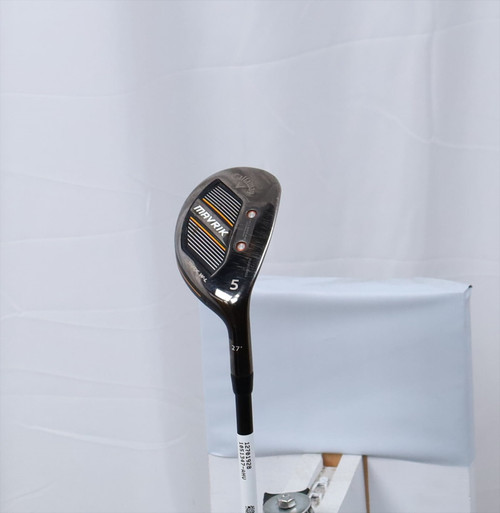 Callaway Mavrik Max 27° 5 Hybrid Ladies Flex Ust Helium 40 12701928 Good Callaway Mavrik Max 27° 5 Hybrid Ladies Flex Ust Helium 40 12701928 Good