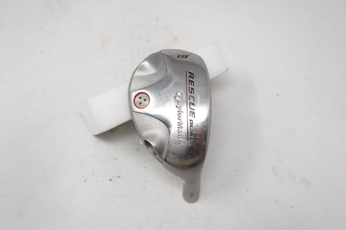 Taylormade Rescue Dual Tp 19* #3 Hybrid Club Head Only Missing Weights 1313142 Taylormade Rescue Dual Tp 19* #3 Hybrid Club Head Only Missing Weights 1313142