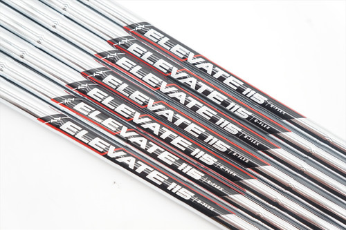 New True Temper Elevate Tour 115 Regular 40"-37" #4-PW Iron Shaft Set .355 Taper New True Temper Elevate Tour 115 Regular 40"-37" #4-PW Iron Shaft Set .355 Taper