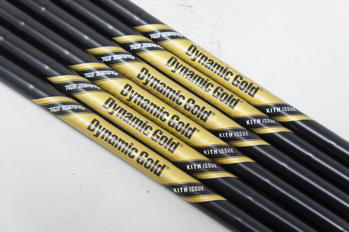New True Temper Dynamic Gold 105 Kith Issue Black Onyx Stiff #5-Pw Iron Shafts New True Temper Dynamic Gold 105 Kith Issue Black Onyx Stiff #5-Pw Iron Shafts