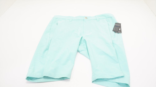 NEW Travis Mathew Sand Harbor Shorts Mens Size 34 Heather Turquoise 979C 1258259