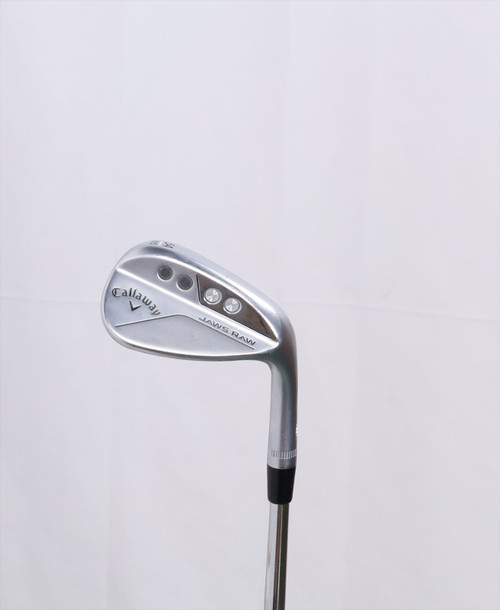 Callaway Jaws Raw Chrome Wedge 54°-10 S Grind Dynamic Gold 12614579 Good Callaway Jaws Raw Chrome Wedge 54°-10 S Grind Dynamic Gold 12614579 Good