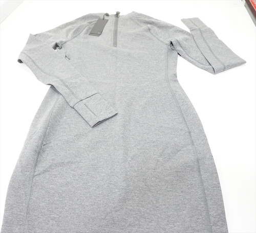 NEW Greyson Nova Melange Mock Neck Dress Womens Small Smoke 967C 1203455