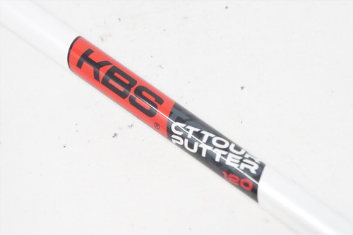 New KBS CT Tour 120 White 124g 38" Straight Steel Putter Shaft .370 1313645 New KBS CT Tour 120 White 124g 38" Straight Steel Putter Shaft .370 1313645