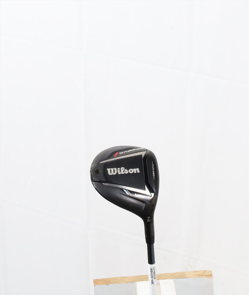 Wilson Dynapwr Max 21° 7 Fairway Wood Regular Linq M40X Black 6F3 12706520 Good Wilson Dynapwr Max 21° 7 Fairway Wood Regular Linq M40X Black 6F3 12706520 Good