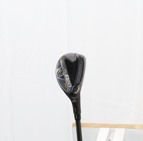 Taylormade Qi10 Tour 22° 4 Hybrid Stiff Flex Evenflow Riptide 80 12491470 Good Taylormade Qi10 Tour 22° 4 Hybrid Stiff Flex Evenflow Riptide 80 12491470 Good
