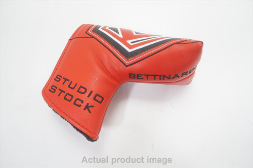 Bettinardi Golf Red Studio stock Putter Blade Cover Good HA14-10-18 Bettinardi Golf Red Studio stock Putter Blade Cover Good HA14-10-18
