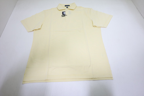 Peter Millar Golf Solid Polo Mens Size Medium CREN Regular 970E New 01310702 Peter Millar Golf Solid Polo Mens Size Medium CREN Regular 970E New 01310702