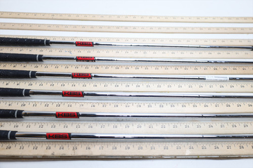 Kbs Tour Flt 110 110g Regular 34.5"-37.5" Iron Shaft Set Pulls .355 66638 Kbs Tour Flt 110 110g Regular 34.5"-37.5" Iron Shaft Set Pulls .355 66638