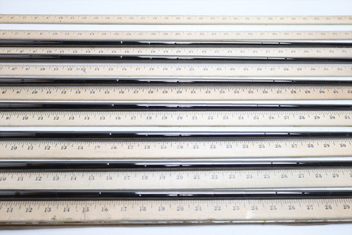 Kbs Tour Black Nickel 120g Stiff 37.75"-41.5" Iron Shaft Set Pulls .355 60875 Kbs Tour Black Nickel 120g Stiff 37.75"-41.5" Iron Shaft Set Pulls .355 60875