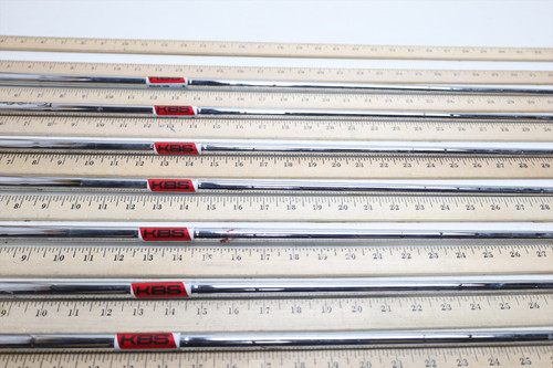 Kbs Tour 105 105g Stiff 33.75"-36.75" Iron Shaft Set Pulls .355 60874 Kbs Tour 105 105g Stiff 33.75"-36.75" Iron Shaft Set Pulls .355 60874