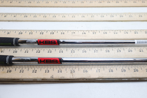 Kbs S-Taper Lite 100 100g Stiff 33"-33.5" Iron Shaft Set Pulls .355 64690 Kbs S-Taper Lite 100 100g Stiff 33"-33.5" Iron Shaft Set Pulls .355 64690
