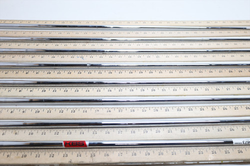 Kbs S-Taper 120 120g Stiff 33.5"-37" Iron Shaft Set Pulls .355 60873 Kbs S-Taper 120 120g Stiff 33.5"-37" Iron Shaft Set Pulls .355 60873