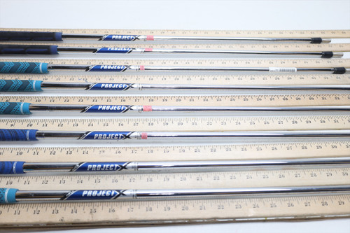 Project X Rifle 5.5 115g Regular 34"-37.25" Iron Shaft Set Pulls .355 59793 Project X Rifle 5.5 115g Regular 34"-37.25" Iron Shaft Set Pulls .355 59793