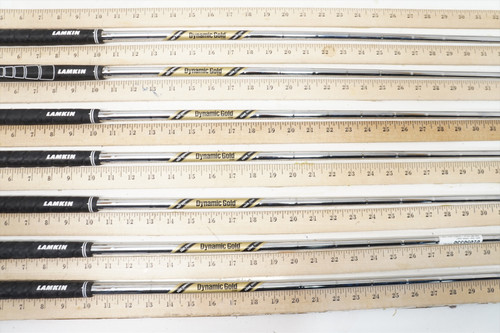 True Temper Dynamic Gold Tour Issue X100 34.5"-37" 7pc Iron Shaft Set 1050330 True Temper Dynamic Gold Tour Issue X100 34.5"-37" 7pc Iron Shaft Set 1050330