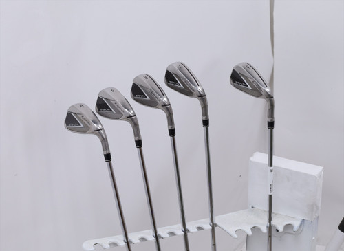 Taylormade Stealth Iron Set 6-Pw Stiff Flex Elevate 95 Mph Steel 12709105 Good Taylormade Stealth Iron Set 6-Pw Stiff Flex Elevate 95 Mph Steel 12709105 Good