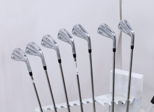 Titleist T100 2021 Iron Set 4-Pw Stiff Amt Tour White S300 Steel 12711700 Good Titleist T100 2021 Iron Set 4-Pw Stiff Amt Tour White S300 Steel 12711700 Good