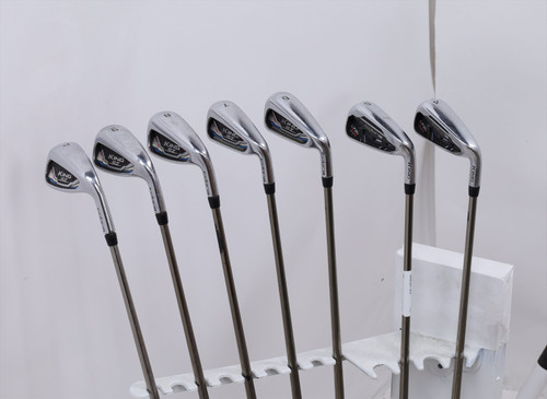 Cobra King Speedzone Iron Set 4-Pw Stiff Ust Mamiya Recoil Esx 460 12708945 Good Cobra King Speedzone Iron Set 4-Pw Stiff Ust Mamiya Recoil Esx 460 12708945 Good