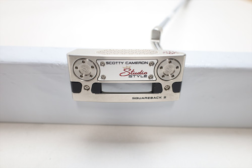 Titleist Scotty Cameron Studio Style Squareback 2 34" Putter Excellent Rh 29980 Titleist Scotty Cameron Studio Style Squareback 2 34" Putter Excellent Rh 29980