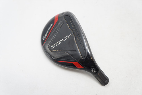 Taylormade Stealth Rescue 19* #3 Hybrid Club Head Only .370 FAIR - See Note Taylormade Stealth Rescue 19* #3 Hybrid Club Head Only .370 FAIR - See Note