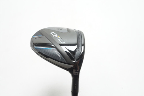 Taylormade Qi10 16.5° 3 Fairway Wood Stiff Flex Hzrdus Yellow 63 Good Taylormade Qi10 16.5° 3 Fairway Wood Stiff Flex Hzrdus Yellow 63 Good