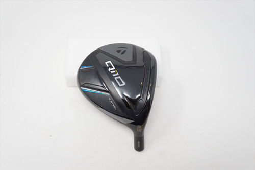 Taylormade Qi10 15* #3 Fairway Wood Club Head Only VERY GOOD Condition 1265989 Taylormade Qi10 15* #3 Fairway Wood Club Head Only VERY GOOD Condition 1265989