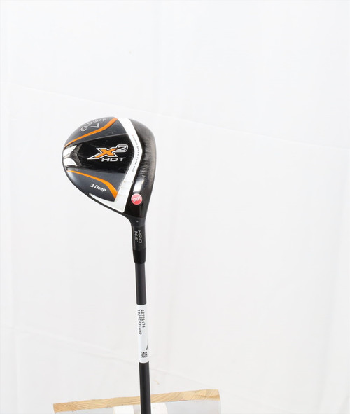 Callaway X2 Hot 14.5° 3 Fairway Wood Stiff Flex Aldila Tour Green 12721474 Good Callaway X2 Hot 14.5° 3 Fairway Wood Stiff Flex Aldila Tour Green 12721474 Good