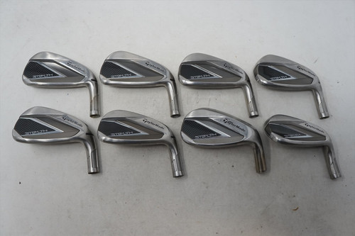 Taylormade Stealth 5-Pw, Aw, Sw Iron Set Club Head Only 1164847 Taylormade Stealth 5-Pw, Aw, Sw Iron Set Club Head Only 1164847