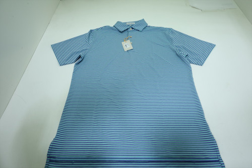 Peter Millar Golf Solid Polo Mens Size Medium SPORT NAVY New INV12548019 Peter Millar Golf Solid Polo Mens Size Medium SPORT NAVY New INV12548019