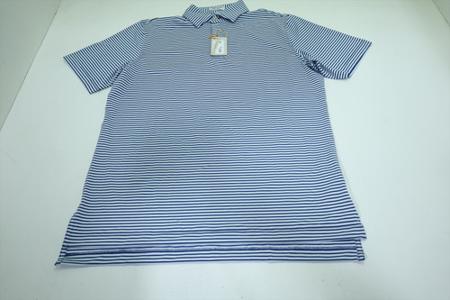 Peter Millar Golf Solid Polo Mens Size Medium SPORT NAVY New INV12547873 Peter Millar Golf Solid Polo Mens Size Medium SPORT NAVY New INV12547873