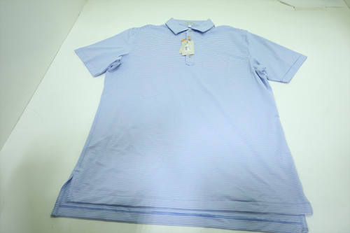 Peter Millar Golf Solid Polo Mens Size Medium SSBL Regular New INV12547859 Peter Millar Golf Solid Polo Mens Size Medium SSBL Regular New INV12547859