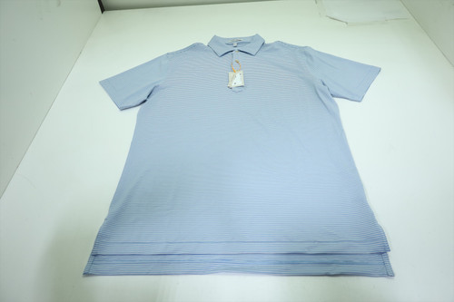 Peter Millar Golf Solid Polo Mens Size Medium COTTAGE BLUE New INV12547860 Peter Millar Golf Solid Polo Mens Size Medium COTTAGE BLUE New INV12547860