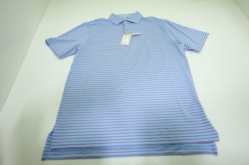 Peter Millar Golf Solid Polo Mens Size Medium COTTAGE BLUE New INV12547866 Peter Millar Golf Solid Polo Mens Size Medium COTTAGE BLUE New INV12547866