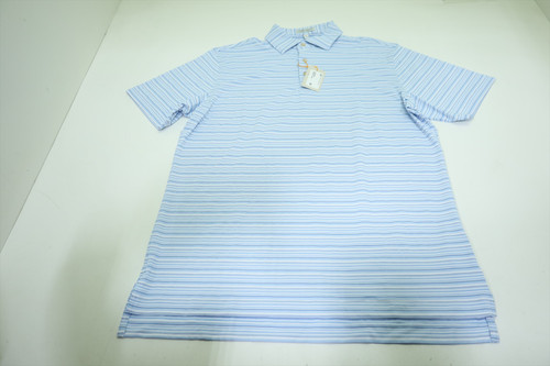 Peter Millar Golf Solid Polo Mens Size Medium WHITE Regular New INV12548030 Peter Millar Golf Solid Polo Mens Size Medium WHITE Regular New INV12548030