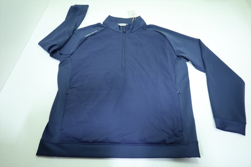Peter Millar Weld Hybrid Half-Zip Pullover Mens Size Medium NAVY New INV12587167 Peter Millar Weld Hybrid Half-Zip Pullover Mens Size Medium NAVY New INV12587167
