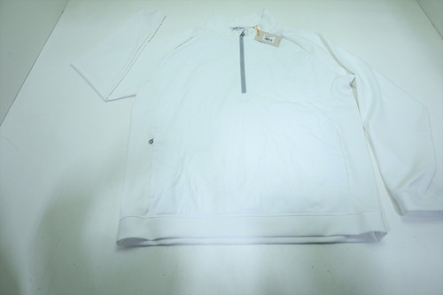 Peter Millar Weld Hybrid Half-Zip Pullover Mens Size Medium WHITE INV12587170 Peter Millar Weld Hybrid Half-Zip Pullover Mens Size Medium WHITE INV12587170