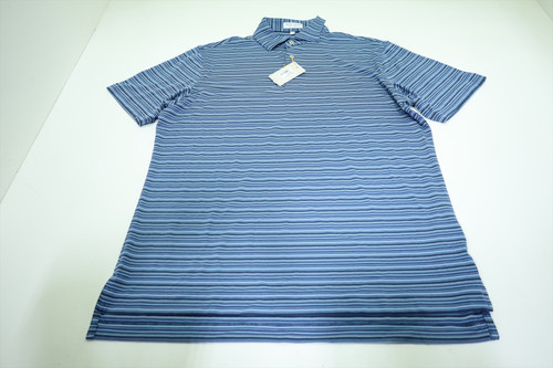 Peter Millar Golf Solid Polo Mens Size Medium NAVY Regular New INV12548032 Peter Millar Golf Solid Polo Mens Size Medium NAVY Regular New INV12548032