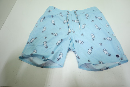 New Johnnie-O Golf UNDER THE SEA Swim Mens Waist Size Medium BLUE INV12586405 New Johnnie-O Golf UNDER THE SEA Swim Mens Waist Size Medium BLUE INV12586405