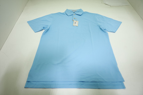 Peter Millar Golf Solid Polo Mens Size Medium SEAPT Regular New INV12614694 Peter Millar Golf Solid Polo Mens Size Medium SEAPT Regular New INV12614694