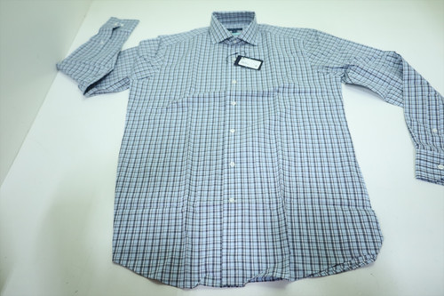 Peter Millar Golf Solid Button Down Mens Size Medium BLUE FOREST New INV12551626 Peter Millar Golf Solid Button Down Mens Size Medium BLUE FOREST New INV12551626
