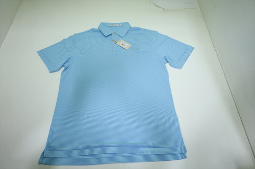 Peter Millar Golf Solid Polo Mens Size Medium SEAPT Regular New INV12614702 Peter Millar Golf Solid Polo Mens Size Medium SEAPT Regular New INV12614702