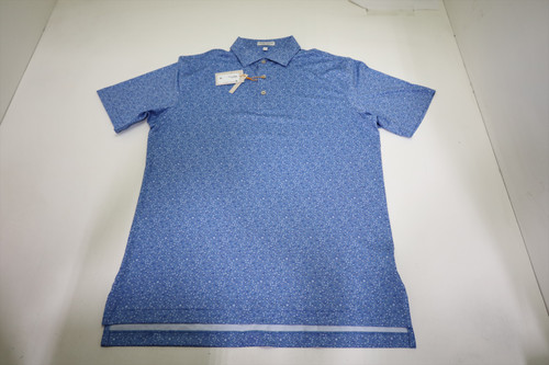 Peter Millar Golf Pattern Polo Mens Size Medium ETIDE Regular New INV12613430 Peter Millar Golf Pattern Polo Mens Size Medium ETIDE Regular New INV12613430
