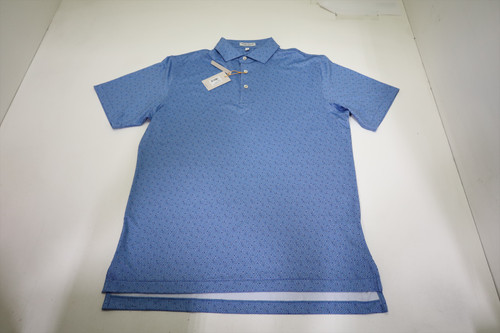 Peter Millar Golf Pattern Polo Mens Size Medium ETIDE Regular New INV12613431 Peter Millar Golf Pattern Polo Mens Size Medium ETIDE Regular New INV12613431