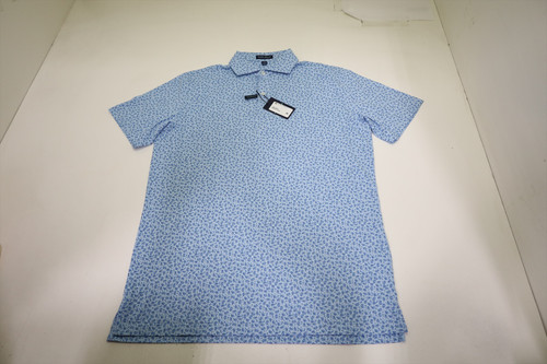 Peter Millar Golf Pattern Polo Mens Size Medium BLUE FOREST New INV12614666 Peter Millar Golf Pattern Polo Mens Size Medium BLUE FOREST New INV12614666