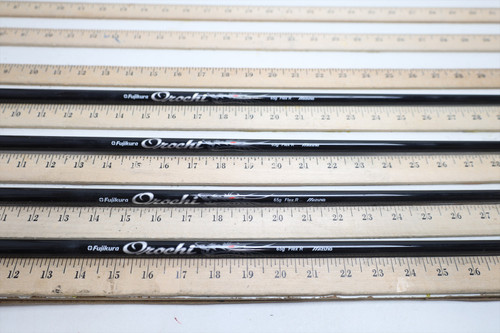 Mizuno Orochi 65 65g Regular 36.5"-37.75" Iron Shaft Set Pulls 02294 Mizuno Orochi 65 65g Regular 36.5"-37.75" Iron Shaft Set Pulls 02294