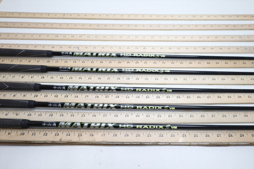 Matrix Radix S Viiig Stiff 34"-35.75" Iron Shaft Set Pulls 02296 Matrix Radix S Viiig Stiff 34"-35.75" Iron Shaft Set Pulls 02296
