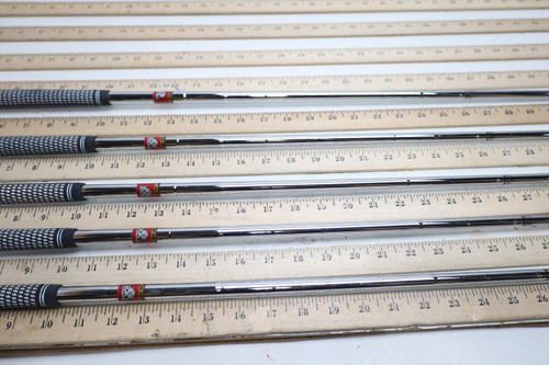 True Temper Dynamic Gold S300 Tp 103g Stiff 34.25-37" Iron Shaft Set Pulls 2376 True Temper Dynamic Gold S300 Tp 103g Stiff 34.25-37" Iron Shaft Set Pulls 2376