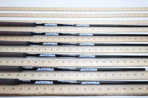 Accra Iseries 50I 50g Lady 33"-35.75" Iron Shaft Set Pulls 02235 Accra Iseries 50I 50g Lady 33"-35.75" Iron Shaft Set Pulls 02235